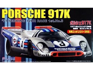 Fujimi - Porsche 917K 1971 Sebring 12-Hur Race c/w PE Parts, 1/24, 12388 hinta ja tiedot | LEGOT ja rakennuslelut | hobbyhall.fi