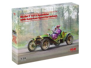 ICM - Model T 1913 Speedster with American Sport Car Drivers, 1/24, 24026 hinta ja tiedot | LEGOT ja rakennuslelut | hobbyhall.fi