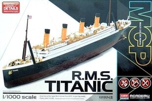 Koottava malli Academy 14217 RMS TITANIC 1/100 hinta ja tiedot | Koottavat pienoismallit | hobbyhall.fi