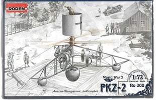 Liimattava pienoismalli Roden 008 PKZ-2 1/72 hinta ja tiedot | Koottavat pienoismallit | hobbyhall.fi