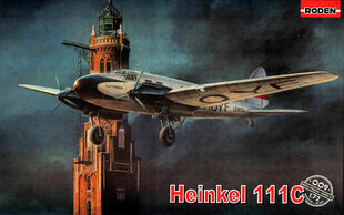 Liimattava pienoismalli Roden 009 He-111C 1/72 hinta ja tiedot | Koottavat pienoismallit | hobbyhall.fi