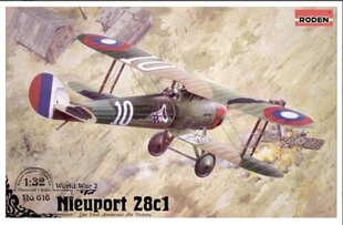 Liimattava pienoismalli Roden 616 Nieuport 28 1/32 hinta ja tiedot | Koottavat pienoismallit | hobbyhall.fi