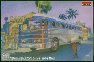 Liimattava malli Roden 816 1947 PD-3751 Silverside Bus 1/35 hinta ja tiedot | Koottavat pienoismallit | hobbyhall.fi