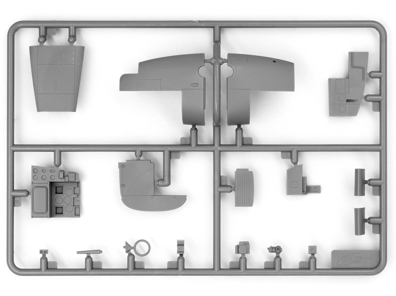 ICM-mallisarja- 'Jig Dog' JD-1D Invader US Navy Aircraft, 1/48, 48287 hinta ja tiedot | LEGOT ja rakennuslelut | hobbyhall.fi