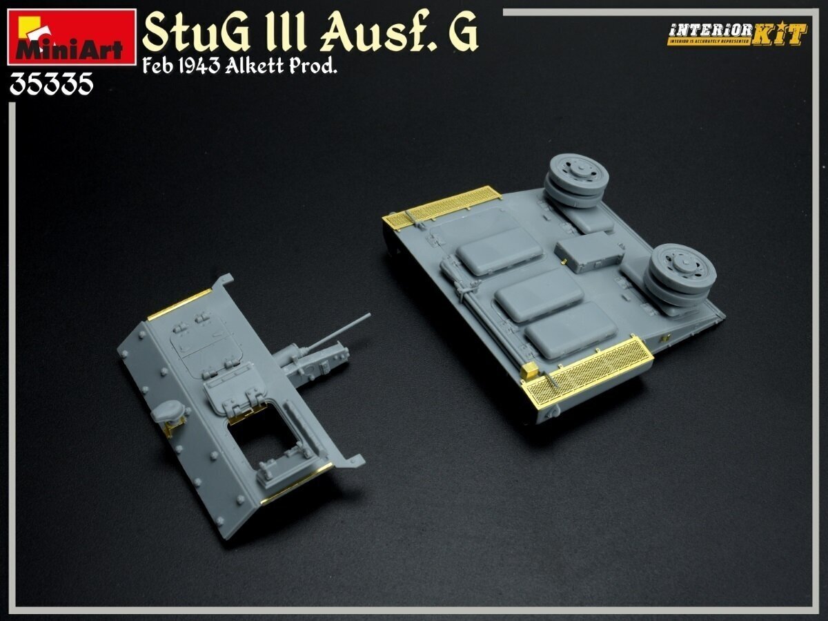 Miniart-pienoismallisarja - StuG III Ausf. G Feb 1943 Alkett Prod. - Sisustussarja, 1/35, 35335 hinta ja tiedot | LEGOT ja rakennuslelut | hobbyhall.fi