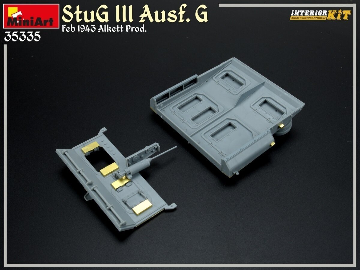 Miniart-pienoismallisarja - StuG III Ausf. G Feb 1943 Alkett Prod. - Sisustussarja, 1/35, 35335 hinta ja tiedot | LEGOT ja rakennuslelut | hobbyhall.fi