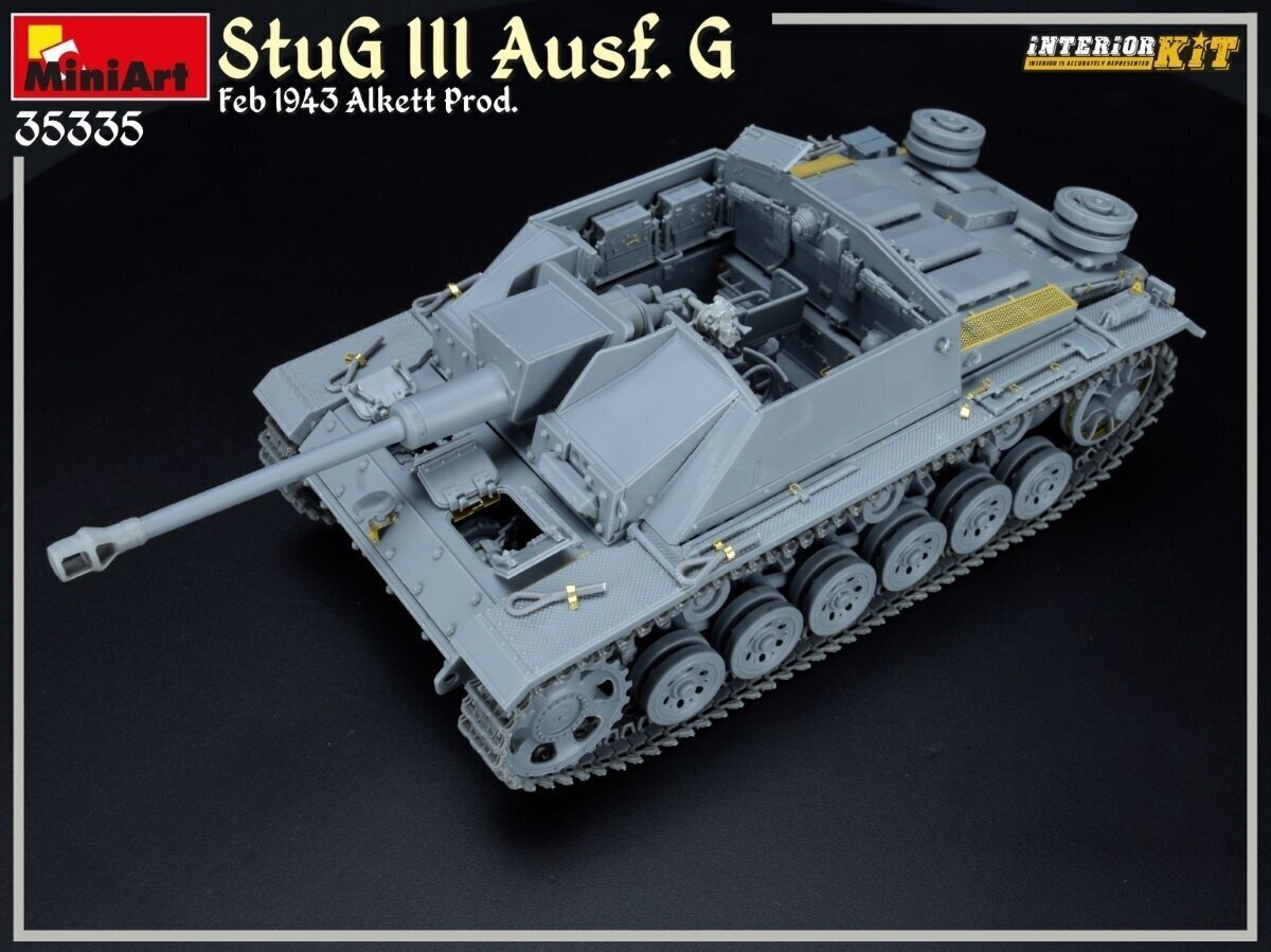 Miniart-pienoismallisarja - StuG III Ausf. G Feb 1943 Alkett Prod. - Sisustussarja, 1/35, 35335 hinta ja tiedot | LEGOT ja rakennuslelut | hobbyhall.fi