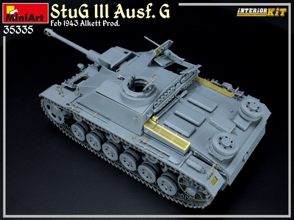 Miniart-pienoismallisarja - StuG III Ausf. G Feb 1943 Alkett Prod. - Sisustussarja, 1/35, 35335 hinta ja tiedot | LEGOT ja rakennuslelut | hobbyhall.fi