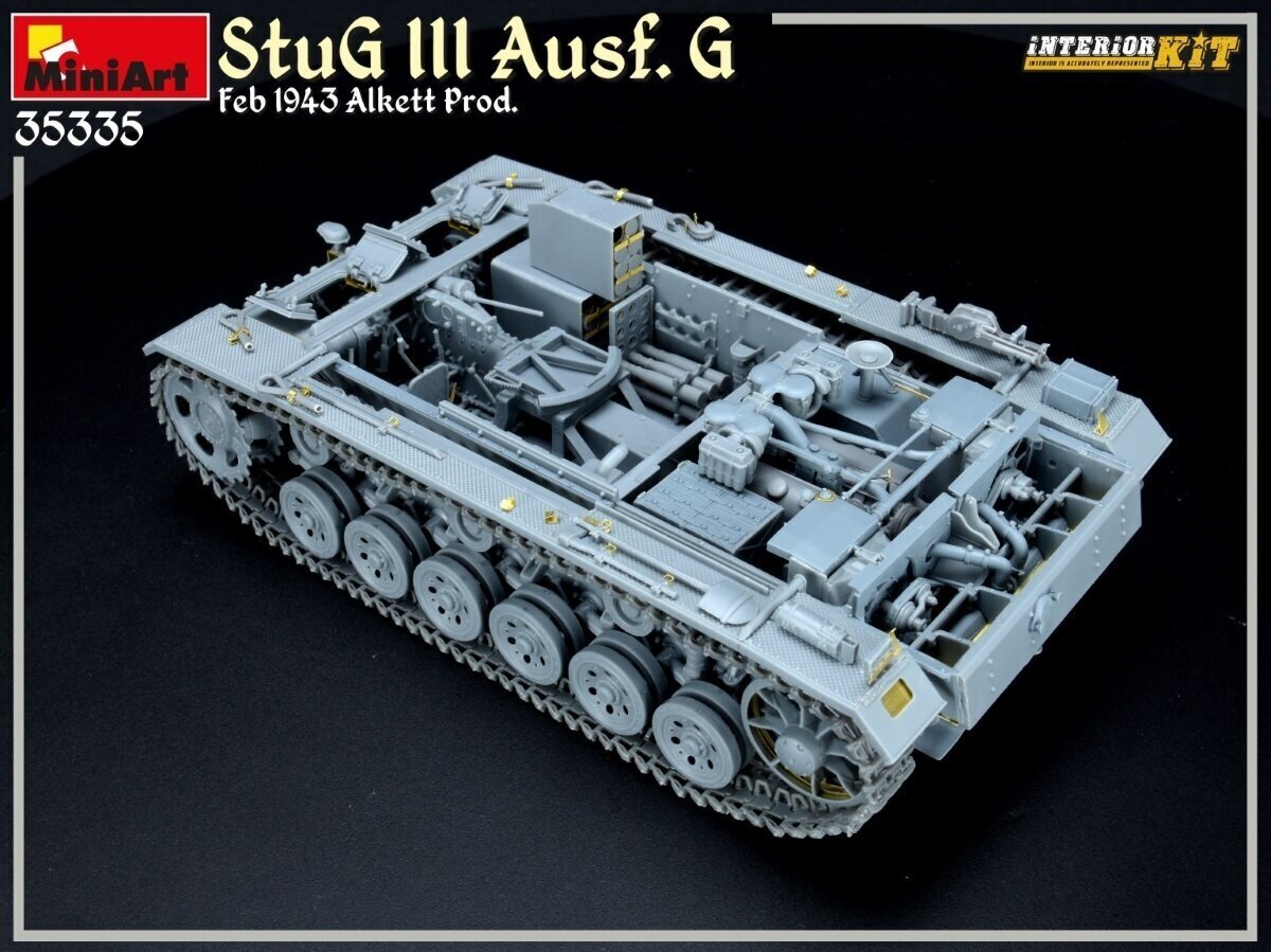 Miniart-pienoismallisarja - StuG III Ausf. G Feb 1943 Alkett Prod. - Sisustussarja, 1/35, 35335 hinta ja tiedot | LEGOT ja rakennuslelut | hobbyhall.fi