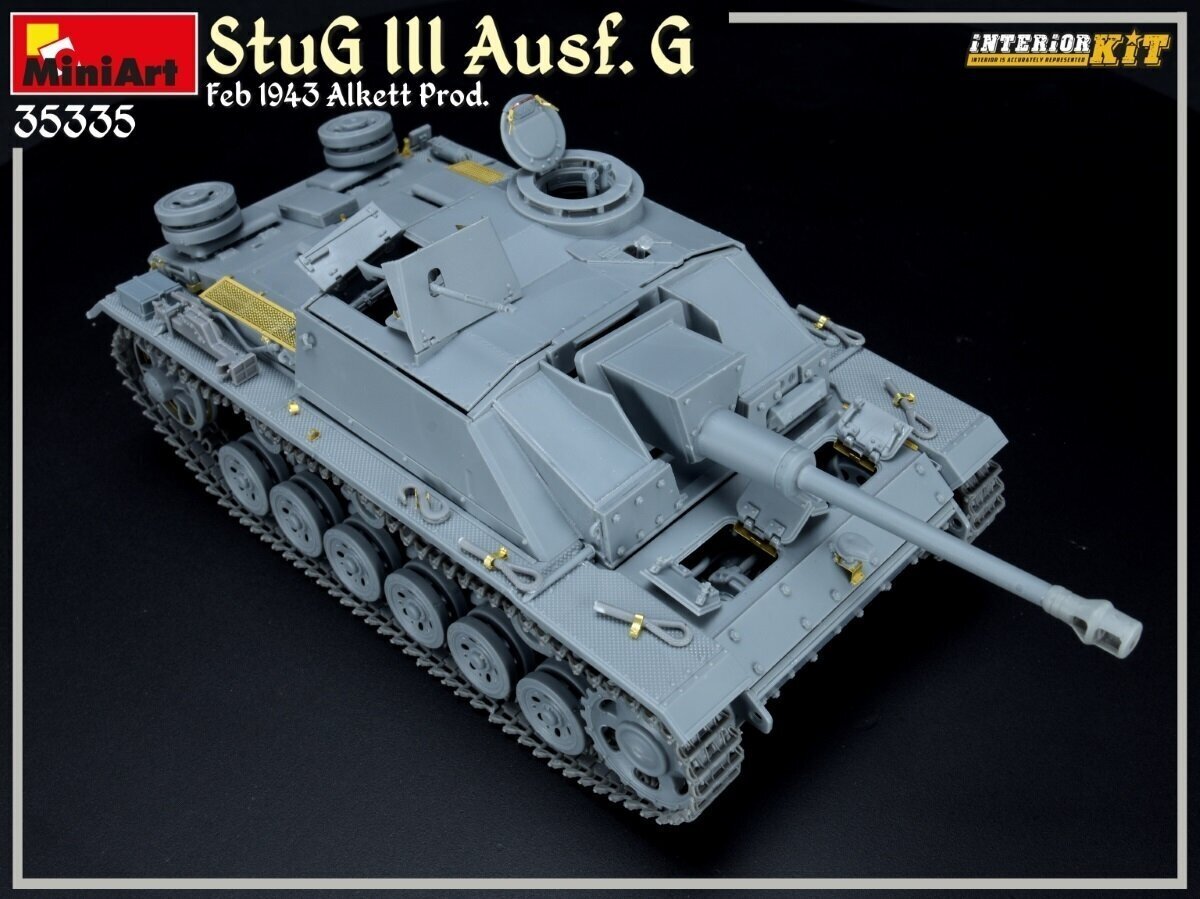 Miniart-pienoismallisarja - StuG III Ausf. G Feb 1943 Alkett Prod. - Sisustussarja, 1/35, 35335 hinta ja tiedot | LEGOT ja rakennuslelut | hobbyhall.fi