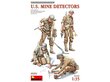 Miniart-mallisarja - U.S. Mine Detectors, 1/35, 35251 hinta ja tiedot | LEGOT ja rakennuslelut | hobbyhall.fi