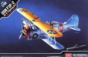 Liimattava pienoismalli Academy 12326 USN F3F-2 VF-6 FIGHTING SIX 1/48 hinta ja tiedot | Koottavat pienoismallit | hobbyhall.fi