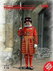 Koottava pienoismalli ICM 16006 Yeoman Warder Beefeater 1/16 hinta ja tiedot | Koottavat pienoismallit | hobbyhall.fi