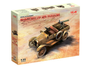 Kokoonpantava ICM 35607 Model T 1917 LCP with Vickers MG, WWI ANZAC Car 1/35 hinta ja tiedot | Koottavat pienoismallit | hobbyhall.fi