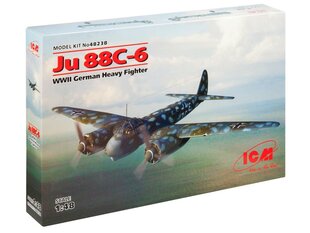 Kokoonpantava malli ICM 48238 Ju 88С-6, WWII German Heavy Fighter 1/48 hinta ja tiedot | Koottavat pienoismallit | hobbyhall.fi