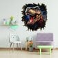 3D Dinosaurusten Seinätarra - Halkeillut Seinätaide Tarra - 100 x 100 cm hinta ja tiedot | Sisustustarrat | hobbyhall.fi