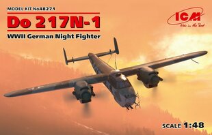 Kokoonpantava malli ICM 48271 Do 217N-1, WWII German Night Fighter 1/48 hinta ja tiedot | Koottavat pienoismallit | hobbyhall.fi