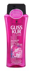 Schwarzkopf Gliss Kur Supreme Length shampoo 250 ml hinta ja tiedot | Shampoot | hobbyhall.fi