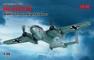 Kokoonpantava malli ICM 48272 Do 217J-1/2, WWII German Night Fighter 1/48 hinta ja tiedot | Koottavat pienoismallit | hobbyhall.fi