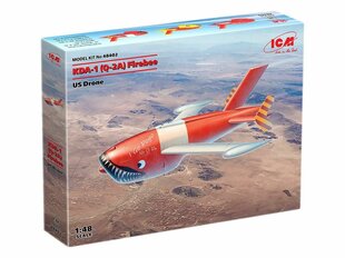 Kokoonpantava malli ICM 48402 KDA-1 (Q-2A) Firebee, US Drone (2 airplanes and pilons) 1/48 hinta ja tiedot | Koottavat pienoismallit | hobbyhall.fi