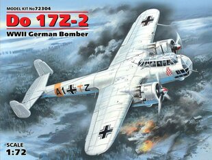 Kokoonpantava malli ICM 72304 Do 17Z-2, WWII German Bomber 1/72 hinta ja tiedot | Koottavat pienoismallit | hobbyhall.fi