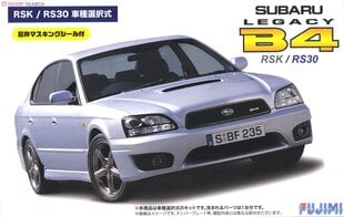 Liimattava malli Fujimi ID-156 Subaru Legacy B4 RSK / RS30 w/Window Frame Masking Seal 1/24, 39329 hinta ja tiedot | Koottavat pienoismallit | hobbyhall.fi