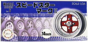 Liimattava malli Fujimi Wheel-06 SSR Mark II 14 tuumaa 1/24, 193472 hinta ja tiedot | Koottavat pienoismallit | hobbyhall.fi