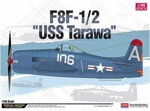 Liimattava pienoismalli Academy 12313 F8F-1/2 USS Tarawa 1/48 hinta ja tiedot | Academy Hobby Urheilu ja vapaa-aika | hobbyhall.fi
