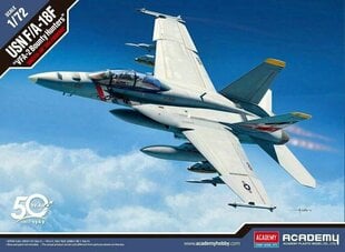 Liimattava malli Academy 12567 USN F/A-18F VFA-2 Bounty Hunters mittakaavassa 1/72 hinta ja tiedot | Koottavat pienoismallit | hobbyhall.fi