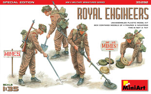 Liimattava pienoismalli MiniArt 35292 Royal Engineers. Special Edition 1/35 hinta ja tiedot | MiniArt Urheilu ja vapaa-aika | hobbyhall.fi