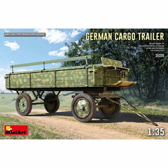 Liimattava pienoismalli MiniArt 35320 German Cargo Trailer 1/35 hinta ja tiedot | Koottavat pienoismallit | hobbyhall.fi