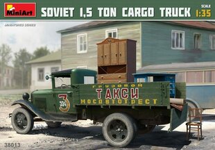 Liimattava malli MiniArt 38013 1,5 ton Truck AA Type Polutorka 1/35 hinta ja tiedot | Koottavat pienoismallit | hobbyhall.fi