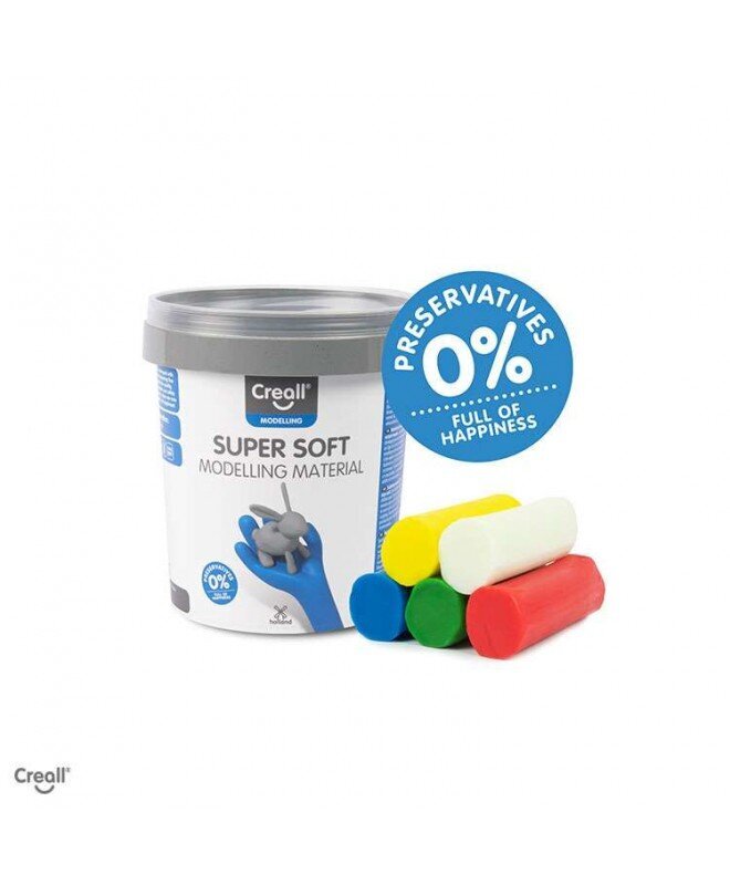 Creall Super Soft erittäin pehmeä muovailusavi 450g hinta ja tiedot | Kehittävät lelut | hobbyhall.fi