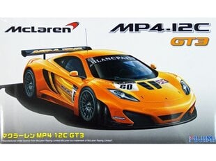 Fujimi - McLaren MP4-12C GT3, 1/24, 12555 hinta ja tiedot | LEGOT ja rakennuslelut | hobbyhall.fi