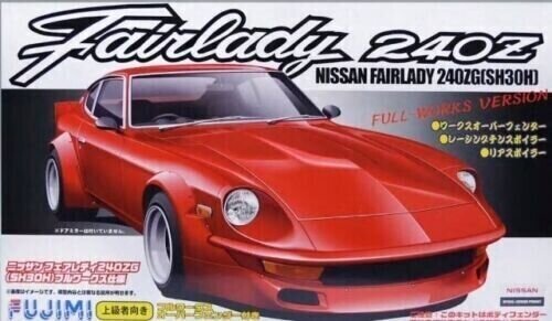 Liimattava malli Fujimi ID-143 NISSAN FAIRLADY 240ZG SH30H FULL WORKS RACING 24.1.38100 hinta ja tiedot | Koottavat pienoismallit | hobbyhall.fi