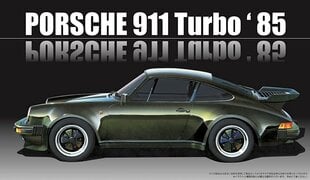 Liimattava pienoismalli Fujimi RS-59 Porsche 911 Turbo `85 1/24 126593 hinta ja tiedot | Koottavat pienoismallit | hobbyhall.fi