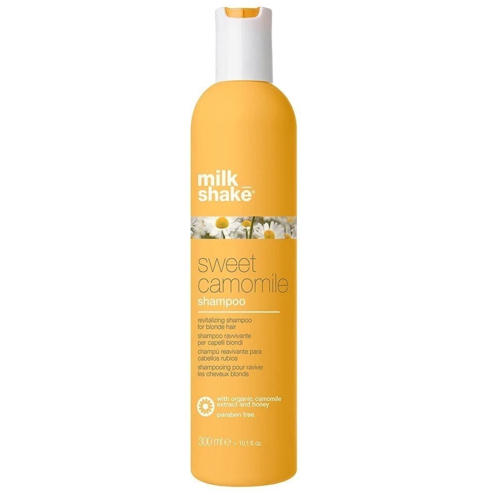 Shampoo vaaleille hiuksille Milk Shake Sweet Camomile Shampoo 300ml hinta ja tiedot | Shampoot | hobbyhall.fi