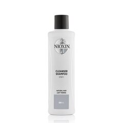 Puhdistava shampoo pehmeille, ohuille luonnollisille hiuksille Nioxin System 1.300 ml hinta ja tiedot | Shampoot | hobbyhall.fi