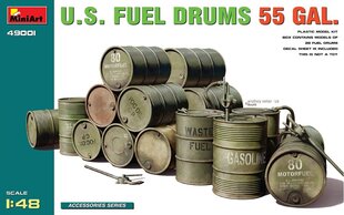 Liimattava malli MiniArt 49001 U.S. Fuel Drums 55 Gal. 1/48 hinta ja tiedot | MiniArt Urheilu ja vapaa-aika | hobbyhall.fi