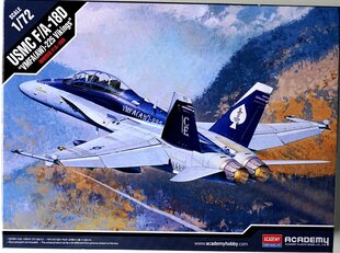 Liimattava malli Academy Hobby 12422 F/A 18D HORNET US MARINES 1/72 hinta ja tiedot | Academy Hobby Vapaa-ajan pelit ja askartelu | hobbyhall.fi