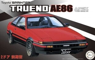 Liimattava malli Fujimi ID-183 Toyota Sprinter AE86 Trueno 2 Door GT/APEX Early Prod. 46297 1/24 hinta ja tiedot | Koottavat pienoismallit | hobbyhall.fi