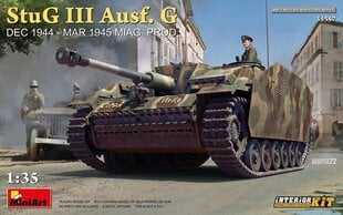 Liimattava malli MiniArt 35357 StuG III Ausf. G Dec 1944 - Mar 1945 Miag Prod. Interior Kit 1/35 hinta ja tiedot | Koottavat pienoismallit | hobbyhall.fi