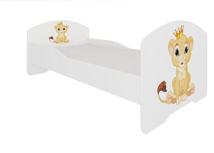 Lasten sänky ADRK Furniture Pepe Lion, 70x140 cm, eri värejä hinta ja tiedot | Lastensängyt | hobbyhall.fi