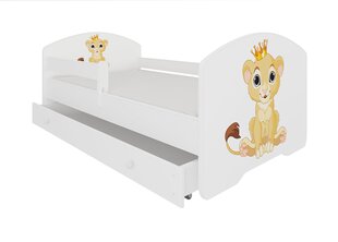 Lastensänky ADRK Furniture Pepe Lion, 80x160 cm, eri värejä hinta ja tiedot | Lastensängyt | hobbyhall.fi