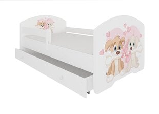 Lasten sänky ADRK Furniture Pepe Dogs, 80x160 cm, eri värejä hinta ja tiedot | Lastensängyt | hobbyhall.fi