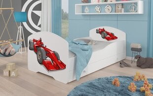 Lastensänky Adrk Furniture Pepe Formula, 80x160 cm, valkoinen hinta ja tiedot | Lastensängyt | hobbyhall.fi