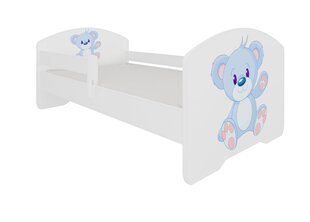 Lasten sänky ADRK Furniture Pepe Blue Bear, 80x160 cm, eri värejä hinta ja tiedot | Lastensängyt | hobbyhall.fi