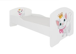 Lasten sänky ADRK Furniture Pepe Cat, 70x140 cm, eri värejä hinta ja tiedot | Lastensängyt | hobbyhall.fi