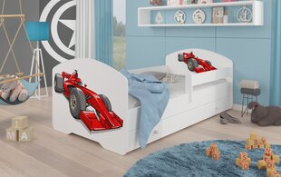 Lasten sänky ADRK Furniture Pepe Formula, 70x140 cm, eri värejä hinta ja tiedot | Lastensängyt | hobbyhall.fi