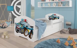 Lastensänky ADRK Furniture Pepe Police, 70x140 cm, eri värejä hinta ja tiedot | Lastensängyt | hobbyhall.fi